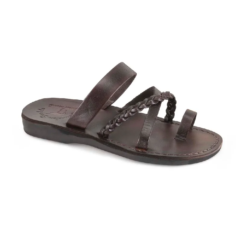 Lightweight Women's Mesh - Paneled Sandals in Yellow for BreathabilitySophia - Leather Braided Flat Sandal | Brown Lightweight Women's Mesh - Paneled Sandals in Yellow for BreathabilitySophia - Leather Braided Flat Sandal | Brown