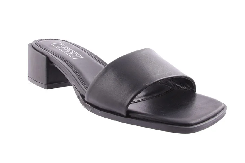 Women's Sandals with a Glitter - Coated Strap in Gold for a Sparkly Summer OutfitSTORMI BLACK Women's Sandals with a Glitter - Coated Strap in Gold for a Sparkly Summer OutfitSTORMI BLACK
