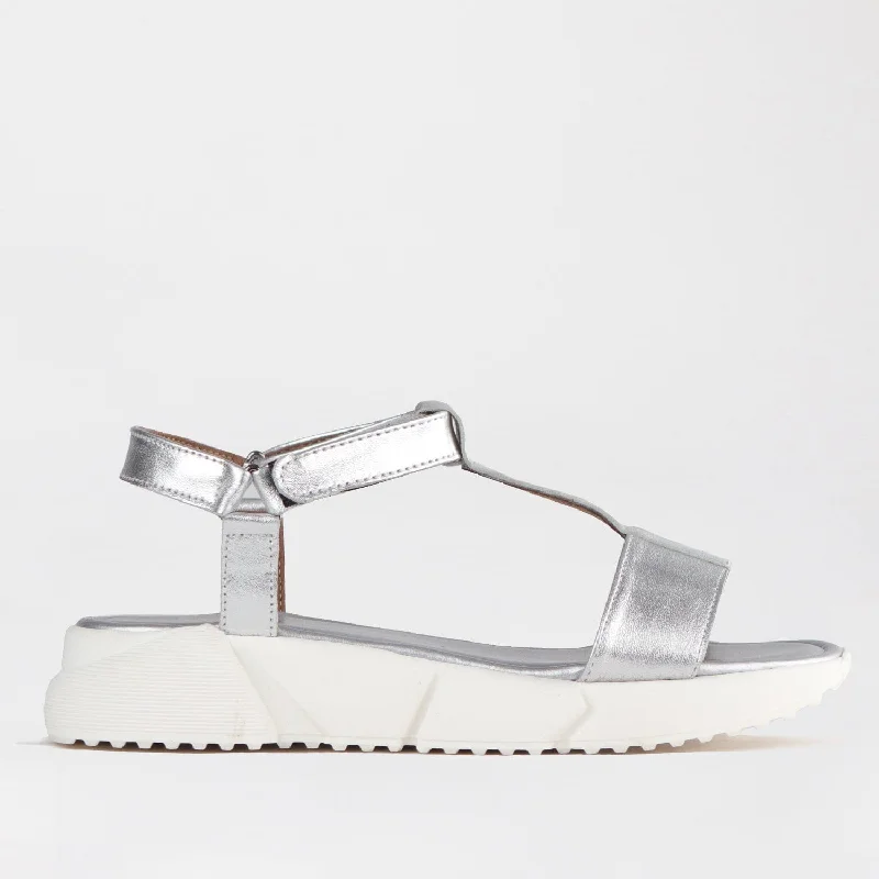 Lightweight Women's Mesh - Paneled Sandals in Yellow for BreathabilityStrap Slingback Sandal in Silver - 12685 Lightweight Women's Mesh - Paneled Sandals in Yellow for BreathabilityStrap Slingback Sandal in Silver - 12685