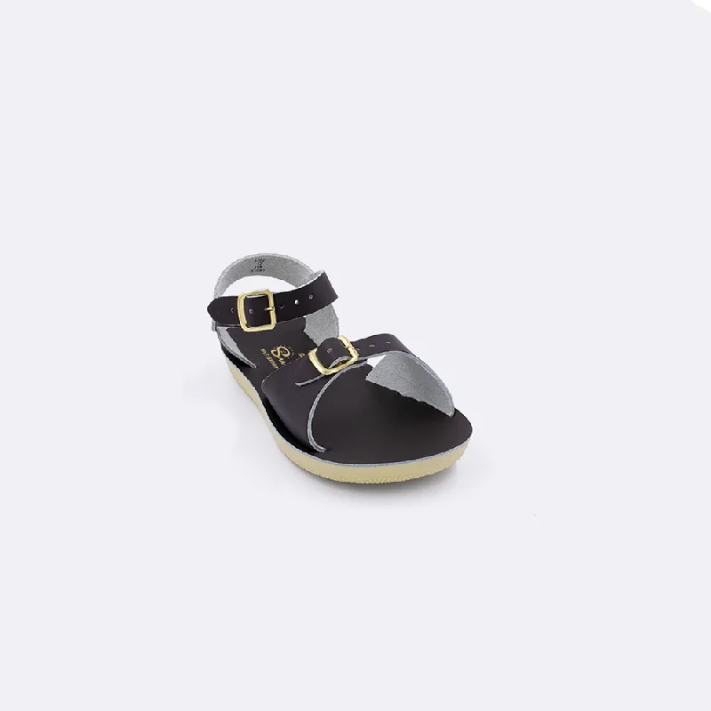 Women's Thong Sandals with a Beaded Design in Multicolor for a Beachy AestheticSun-San Surfer Brown - Toddler Women's Thong Sandals with a Beaded Design in Multicolor for a Beachy AestheticSun-San Surfer Brown - Toddler