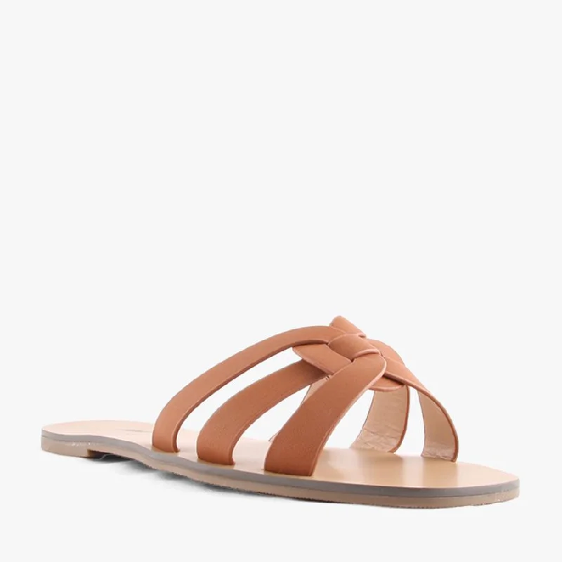 Women's Cork - Soled Espadrille Sandals with a Rope - Trimmed Upper in Navy for a Summer VibeTAAVI TAN Women's Cork - Soled Espadrille Sandals with a Rope - Trimmed Upper in Navy for a Summer VibeTAAVI TAN