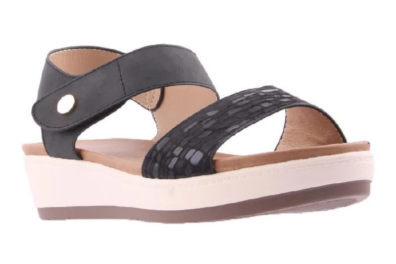 Women's Thong Sandals with a Beaded Design in Multicolor for a Beachy AestheticTASER 20 BLACK