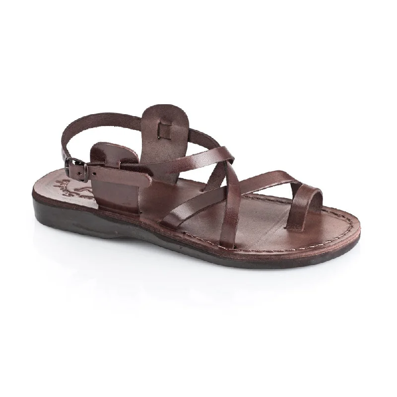 Lightweight Women's Mesh - Paneled Sandals in Yellow for BreathabilityThe Good Shepherd Buckle - Leather Toe Loop Sandal | Brown Lightweight Women's Mesh - Paneled Sandals in Yellow for BreathabilityThe Good Shepherd Buckle - Leather Toe Loop Sandal | Brown