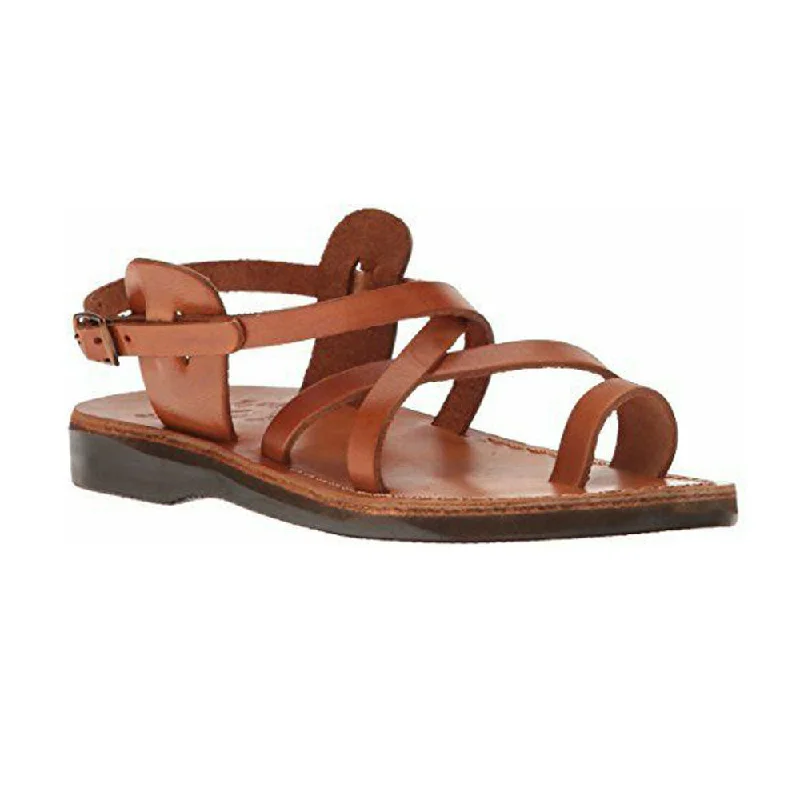 Child - Friendly Women's Sandals with a Secure Buckle in Purple for Moms on the GoThe Good Shepherd Buckle - Leather Toe Loop Sandal | Honey Child - Friendly Women's Sandals with a Secure Buckle in Purple for Moms on the GoThe Good Shepherd Buckle - Leather Toe Loop Sandal | Honey
