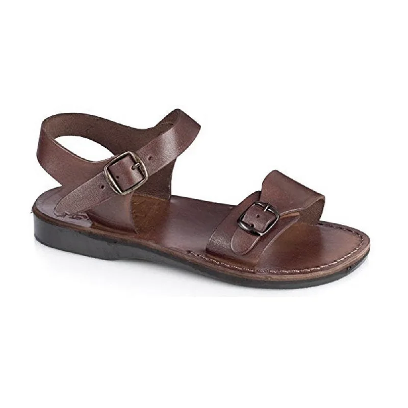Shock - Absorbing Women's Sandals with a Soft Insole in Black for Active LifestylesThe Original - Leather Adjustable Strap Sandal | Brown Shock - Absorbing Women's Sandals with a Soft Insole in Black for Active LifestylesThe Original - Leather Adjustable Strap Sandal | Brown