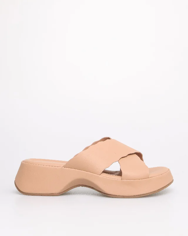 Plus Size Women's Wide - Width Platform Sandals in Black for Added Comfort and HeightTomaz NN422 Ladies Wavy Sandals (Brown) Plus Size Women's Wide - Width Platform Sandals in Black for Added Comfort and HeightTomaz NN422 Ladies Wavy Sandals (Brown)