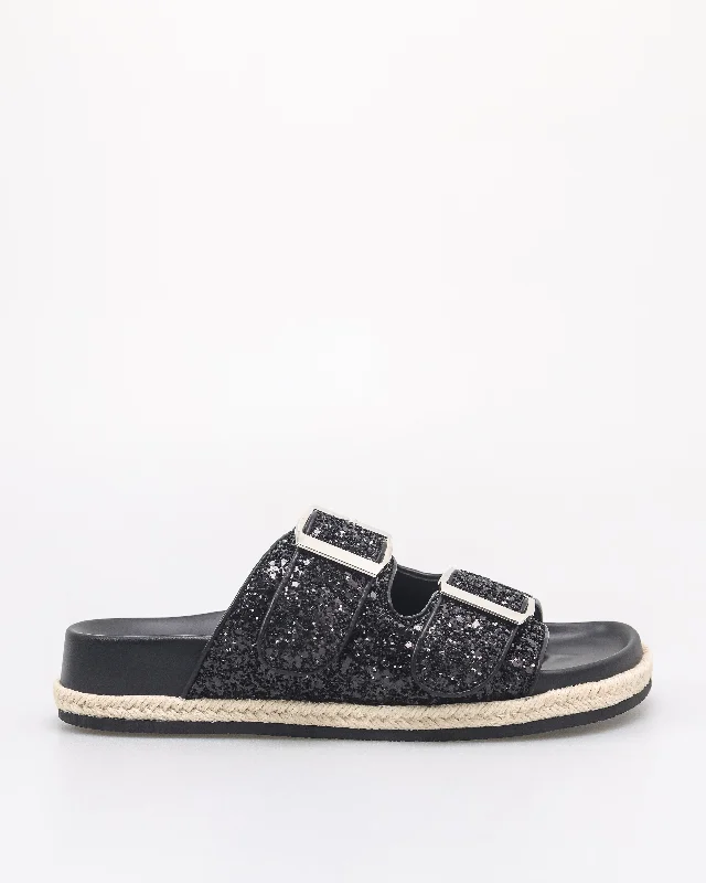 Women's Leather - Strapped Sandals with a Braided Detail in Brown for a Rustic AppealTomaz NN457 Ladies Glittery Sandals (Black) Women's Leather - Strapped Sandals with a Braided Detail in Brown for a Rustic AppealTomaz NN457 Ladies Glittery Sandals (Black)