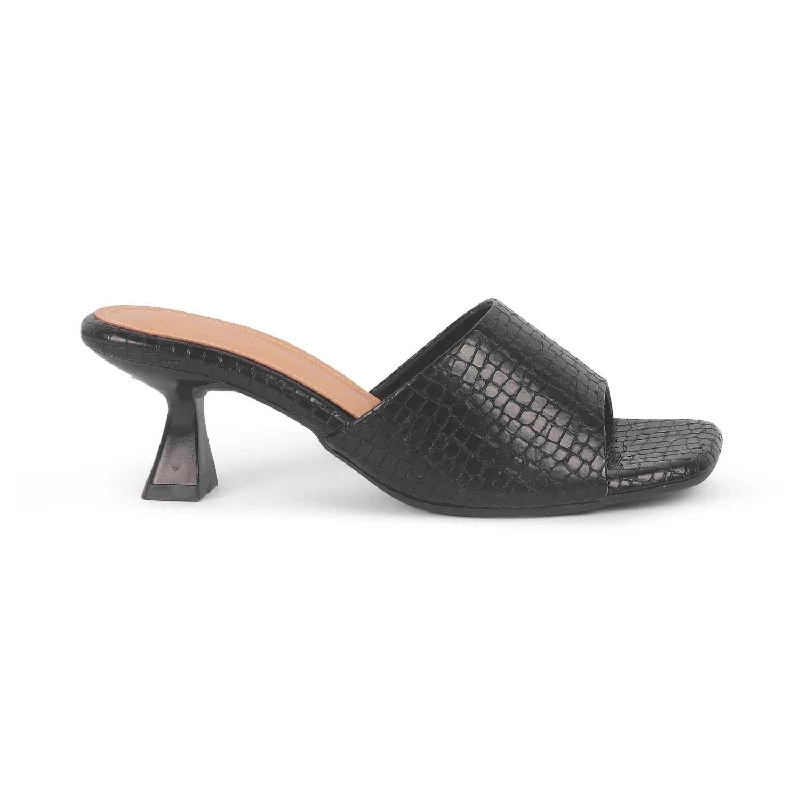 Shock - Absorbing Women's Sandals with a Soft Insole in Black for Active LifestylesTresmode Bray Black Women's Casual Heel Sandals Shock - Absorbing Women's Sandals with a Soft Insole in Black for Active LifestylesTresmode Bray Black Women's Casual Heel Sandals