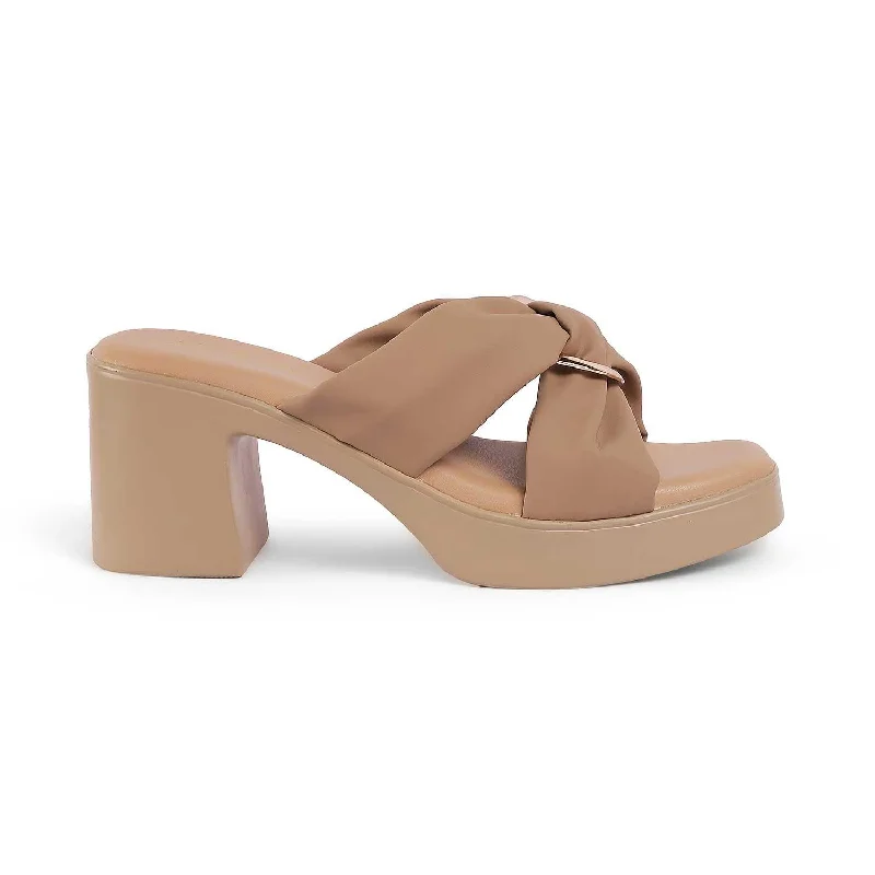 Plus Size Women's Wide - Width Platform Sandals in Black for Added Comfort and HeightTresmode Molin Beige Women's Dress Block Heel Sandals Plus Size Women's Wide - Width Platform Sandals in Black for Added Comfort and HeightTresmode Molin Beige Women's Dress Block Heel Sandals