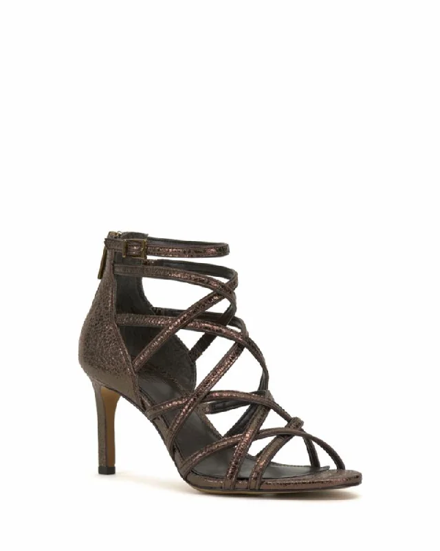 Women's Leather - Strapped Sandals with a Braided Detail in Brown for a Rustic AppealVince Camuto ARCELLA HAUTE CHOCOLATE ROOT BEER/NELL Women's Leather - Strapped Sandals with a Braided Detail in Brown for a Rustic AppealVince Camuto ARCELLA HAUTE CHOCOLATE ROOT BEER/NELL