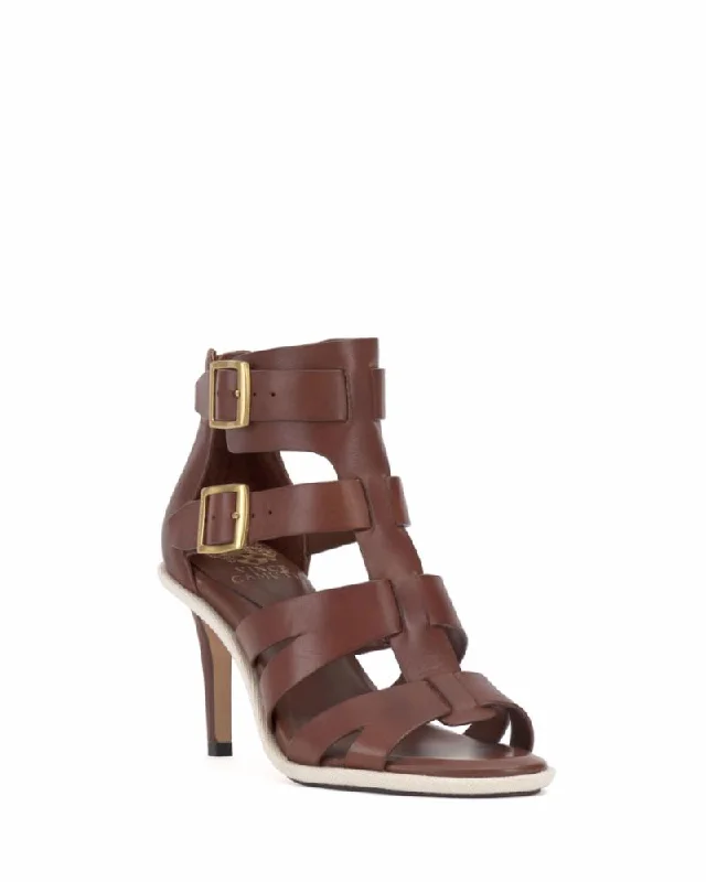 Women's Rhinestone - Embellished Open - Toe Sandals in Silver for a Glamorous Party LookVince Camuto FRENTON CHOCOLATE CRAVING/BURNISHED LE Women's Rhinestone - Embellished Open - Toe Sandals in Silver for a Glamorous Party LookVince Camuto FRENTON CHOCOLATE CRAVING/BURNISHED LE