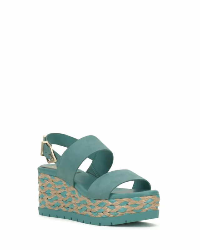 Women's Leather - Strapped Sandals with a Braided Detail in Brown for a Rustic AppealVince Camuto MIAPELLE SEASHORE/SILKY NUBUCK Women's Leather - Strapped Sandals with a Braided Detail in Brown for a Rustic AppealVince Camuto MIAPELLE SEASHORE/SILKY NUBUCK