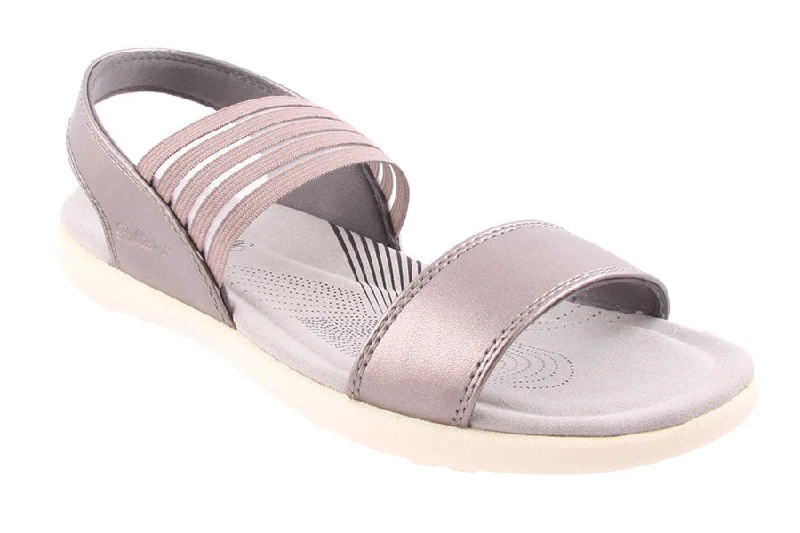 Orthopedic Women's Sandals with Arch Support in Gray for Foot HealthVITA PEWTER