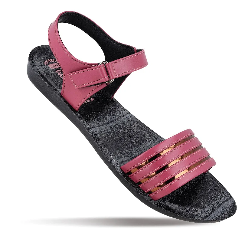 Men's sandals with a shock - absorbing insoleWomen's Daily Wear Sandal  - WL7841 Black Fig