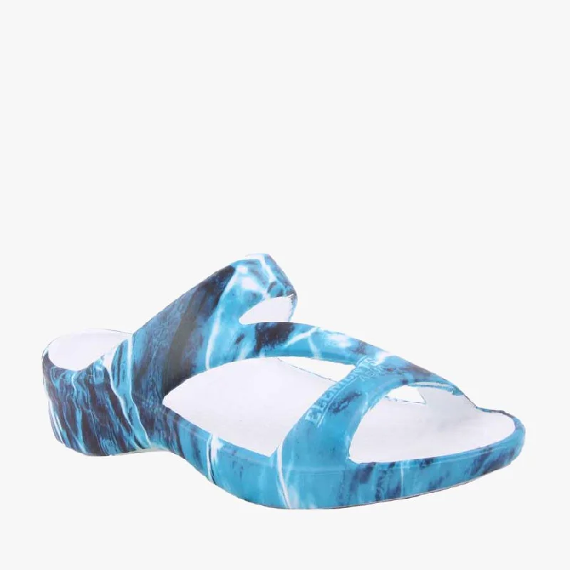Child - Friendly Women's Sandals with a Secure Buckle in Purple for Moms on the GoZ-SANDAL BASS BLUE Child - Friendly Women's Sandals with a Secure Buckle in Purple for Moms on the GoZ-SANDAL BASS BLUE