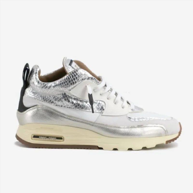 Sparkly Rhinestone - Embellished Women's Sneakers for a Glamorous and Eye - Catching LookAir Sneaker In White