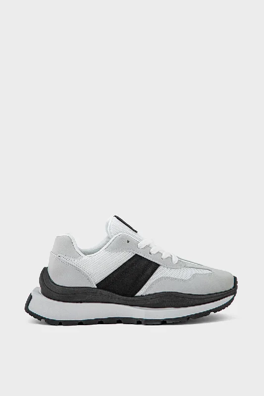 Women's yoga athletic shoes with grip - friendly uppers​ Casual Sneakers IC7515-White
