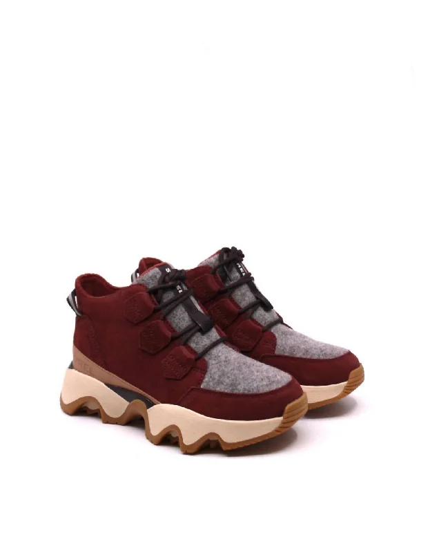 Women's Sneakers with Heel - Stabilizing Technology for Better Balance During RunningKinetic Impact Caribou Sneaker Shoe In Spice/blackened Brown Women's Sneakers with Heel - Stabilizing Technology for Better Balance During RunningKinetic Impact Caribou Sneaker Shoe In Spice/blackened Brown