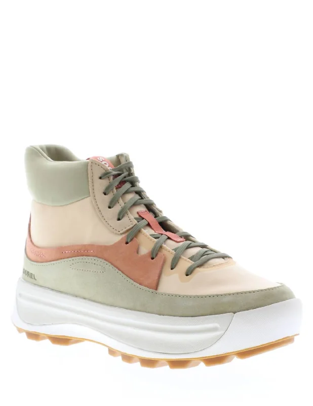 Breathable Mesh Women's Running Sneakers with Reflective Trim for Nighttime JoggingOna 503 Mid Sneaker In Nova Sand, Paradox Pink Breathable Mesh Women's Running Sneakers with Reflective Trim for Nighttime JoggingOna 503 Mid Sneaker In Nova Sand, Paradox Pink