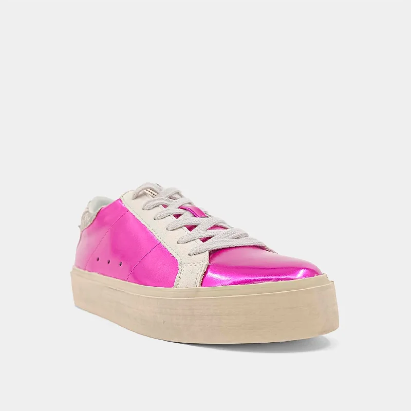 Women's Sneakers with Removable Insoles for Easy Cleaning and CustomizationSiena Sneaker In Magenta Women's Sneakers with Removable Insoles for Easy Cleaning and CustomizationSiena Sneaker In Magenta