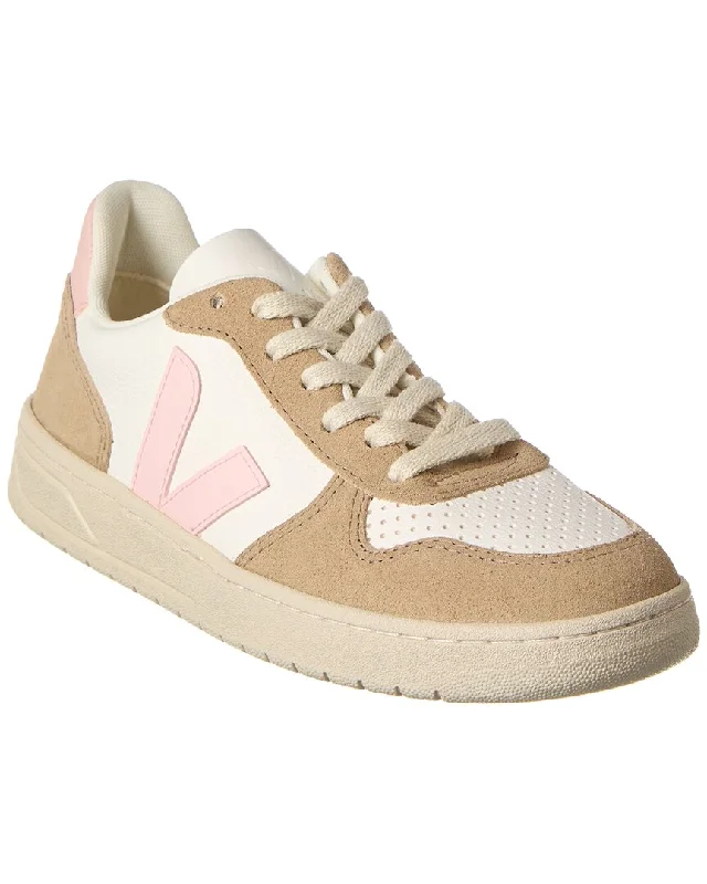 Breathable Mesh Women's Running Sneakers with Reflective Trim for Nighttime JoggingVEJA V-10 Chromefree Leather Sneaker Breathable Mesh Women's Running Sneakers with Reflective Trim for Nighttime JoggingVEJA V-10 Chromefree Leather Sneaker
