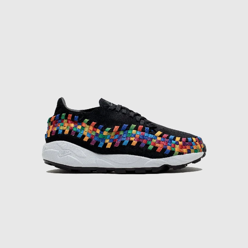 Sparkly Rhinestone - Embellished Women's Sneakers for a Glamorous and Eye - Catching LookWMNS AIR FOOTSCAPE WOVEN "RAINBOW" Sparkly Rhinestone - Embellished Women's Sneakers for a Glamorous and Eye - Catching LookWMNS AIR FOOTSCAPE WOVEN "RAINBOW"