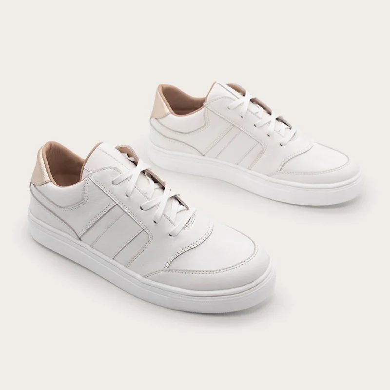 Smart - Tech Women's Sneakers with Fitness Tracking Features for Active Lifestyle EnthusiastsWomen's Paragon Sneaker In White Smart - Tech Women's Sneakers with Fitness Tracking Features for Active Lifestyle EnthusiastsWomen's Paragon Sneaker In White