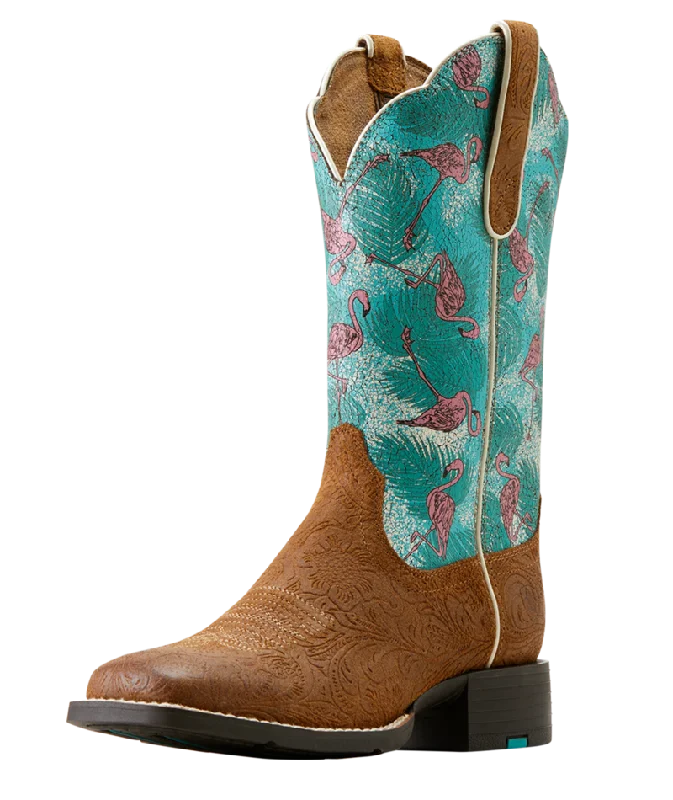 women's over-the-knee moto bootsWomen's Ariat Round Up Western Boot #10051037
