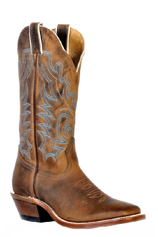 women's moto boots with unique tread patternsWomen's Boulet Western Boot #9354