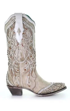 women's leather moto boots with bucklesWomen's Corral Western Boot #A3837