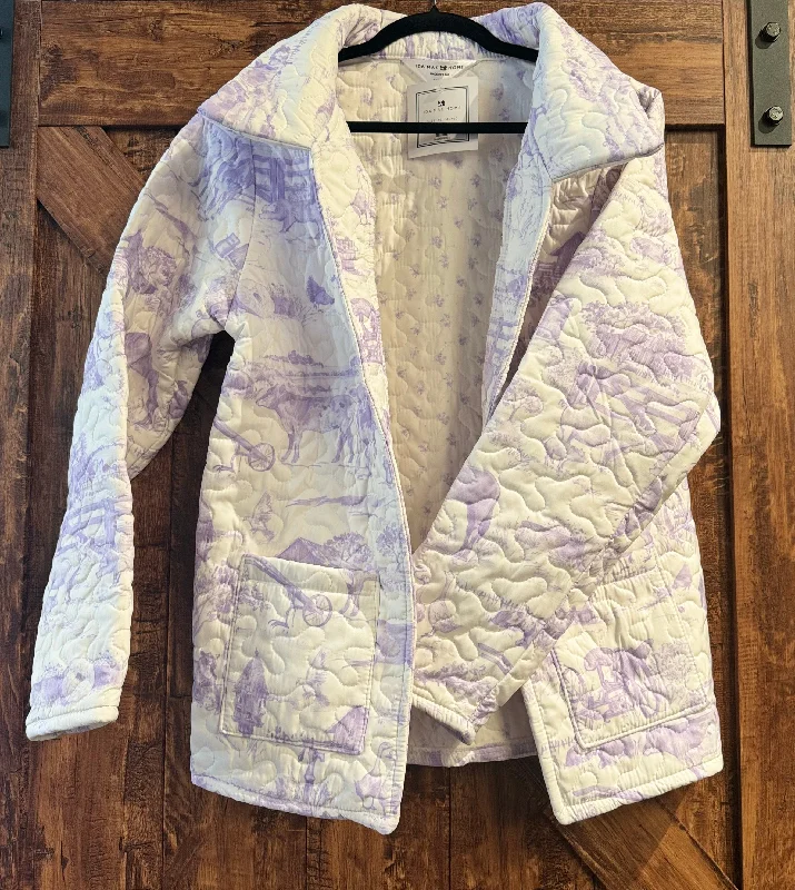 women's snake print western bootsAledo Toile Quilted Jacket