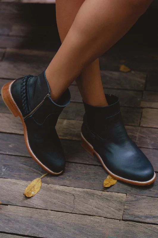 women's booties for dancingAlexa Ankle Leather Boots
