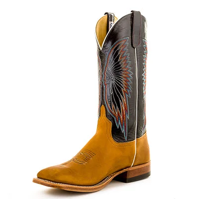 women's moto boots with adjustable strapsRust Burnished Crazyhorse - S3007