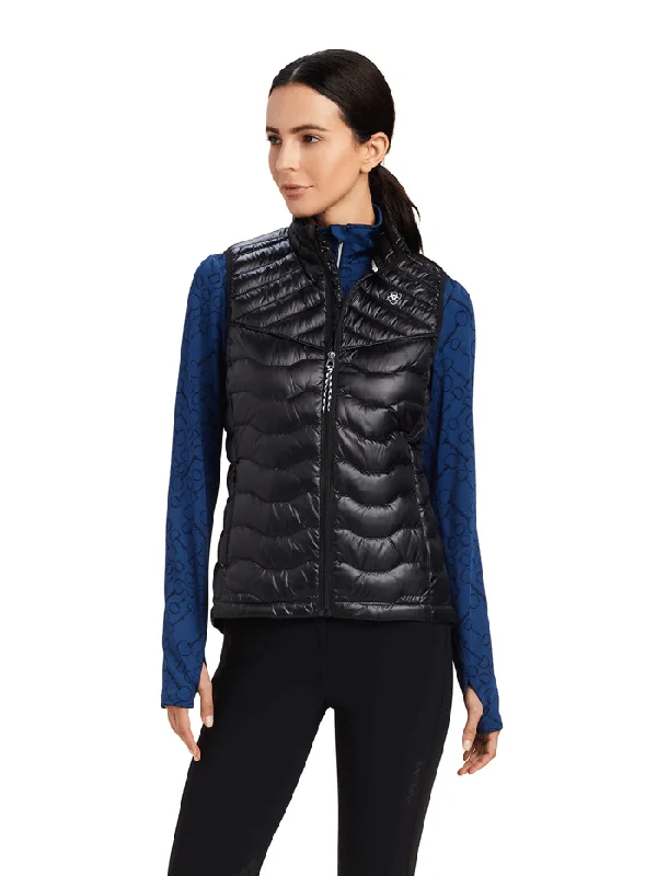 women's platform moto bootsAriat 10041378 Womens Ideal Down Vest Ir Black