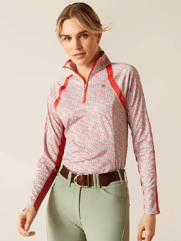 women's western boots for everyday wearAriat 10049049 Womens Sunstopper 3.0 Baselayer Petals Coral women's western boots for everyday wearAriat 10049049 Womens Sunstopper 3.0 Baselayer Petals Coral