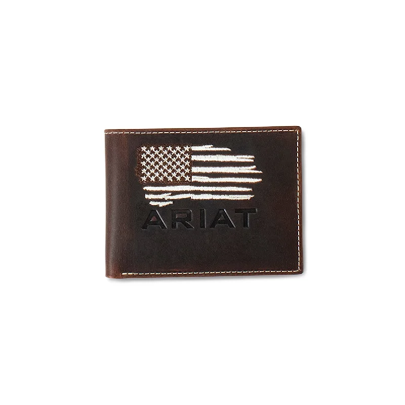women's western boots for everyday wearAriat Distressed White Stitched American Flag Bifold Wallet women's western boots for everyday wearAriat Distressed White Stitched American Flag Bifold Wallet