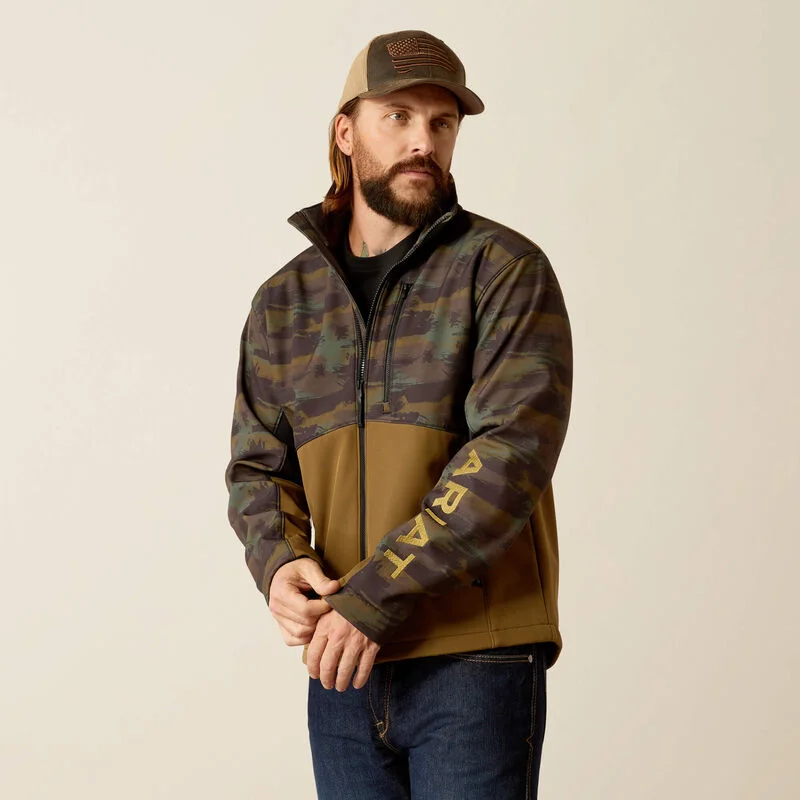 women's suede western bootsAriat Men's Beech Camo Logan Softshell Jacket