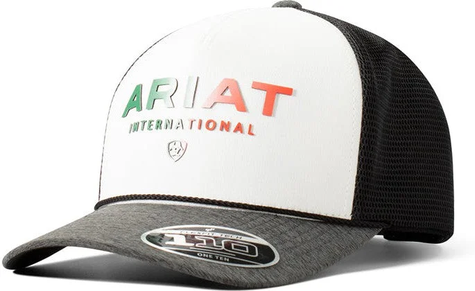 women's moto boots for motorcycle ridingAriat Mexican Colors Logo FlexFit Hat
