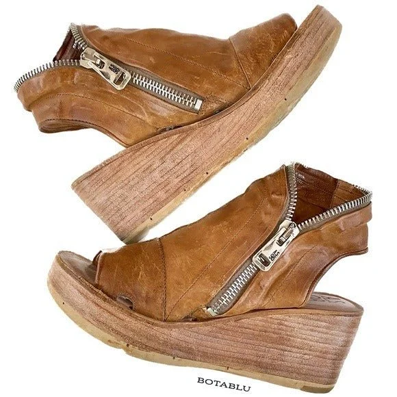 women's moto boots with wide calfA.S.98 Naylor Wedge Platform Camel Tan Leather Zippered Sandals women's moto boots with wide calfA.S.98 Naylor Wedge Platform Camel Tan Leather Zippered Sandals