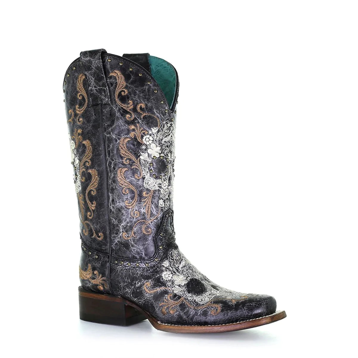 women's moto boots with low heelWomen's Corral Western Boot #Z5005
