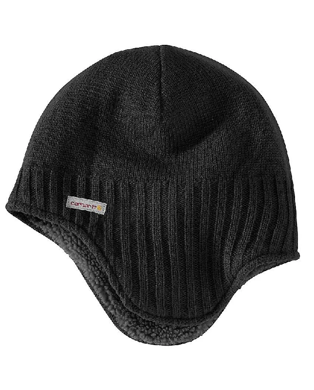women's western boots with exotic leatherCarhartt Earflap Hat Black