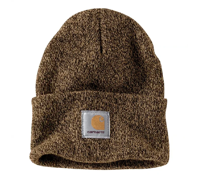 women's western boots with roper heelCarhartt Knit Cuffed Beanie BRN/SNST