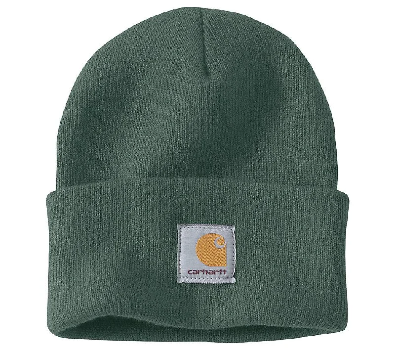 women's combat-style moto bootsCarhartt Knit Cuffed Beanie Frosted Balsam