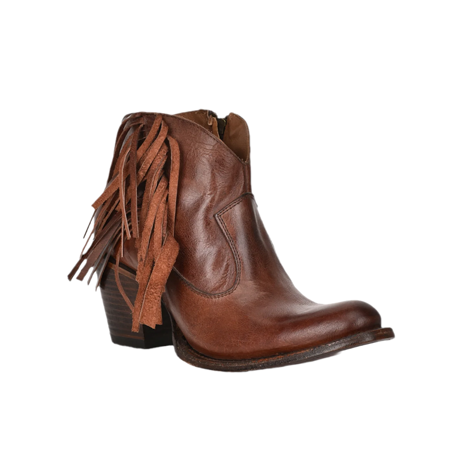 women's zippered moto bootsCircle G By Corral® Ladies Honey Fringe & Zipper Booties Q7017 women's zippered moto bootsCircle G By Corral® Ladies Honey Fringe & Zipper Booties Q7017