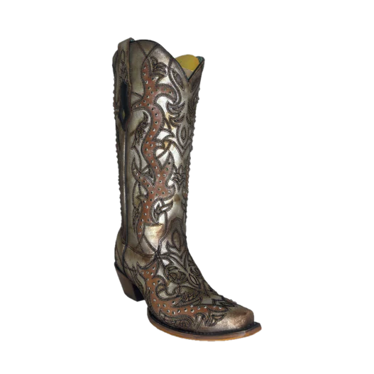 women's western boots with exotic leatherCorral Ladies Crystal & Embroidered Golden Brown Western Boots C4041 women's western boots with exotic leatherCorral Ladies Crystal & Embroidered Golden Brown Western Boots C4041