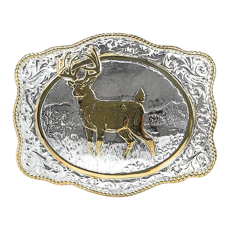 women's moto boots with wide calfCrumrine Rectangle Gold/Silver Vintage Buck Whitetail Deer Buckle women's moto boots with wide calfCrumrine Rectangle Gold/Silver Vintage Buck Whitetail Deer Buckle