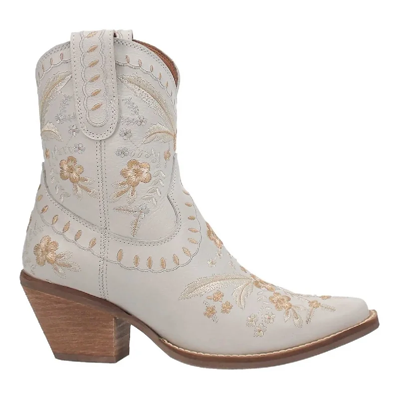 women's western boots with block heelDingo Women's DI748 Short Floral Primrose White women's western boots with block heelDingo Women's DI748 Short Floral Primrose White
