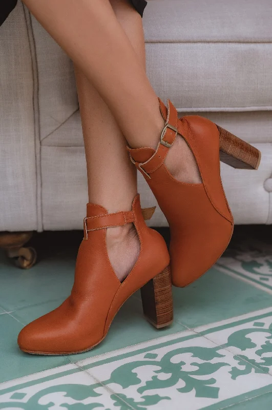 women's booties with zippersEverlast Leather Booties