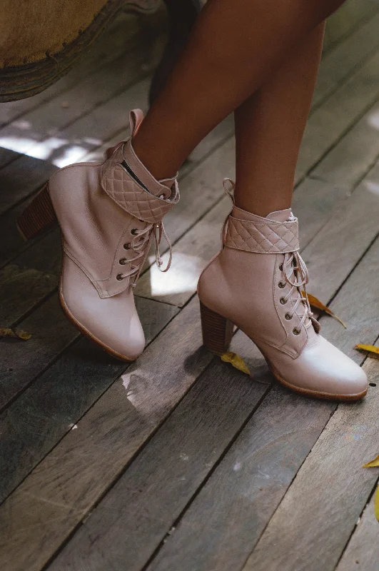 women's booties for springFine Lover Leather Booties