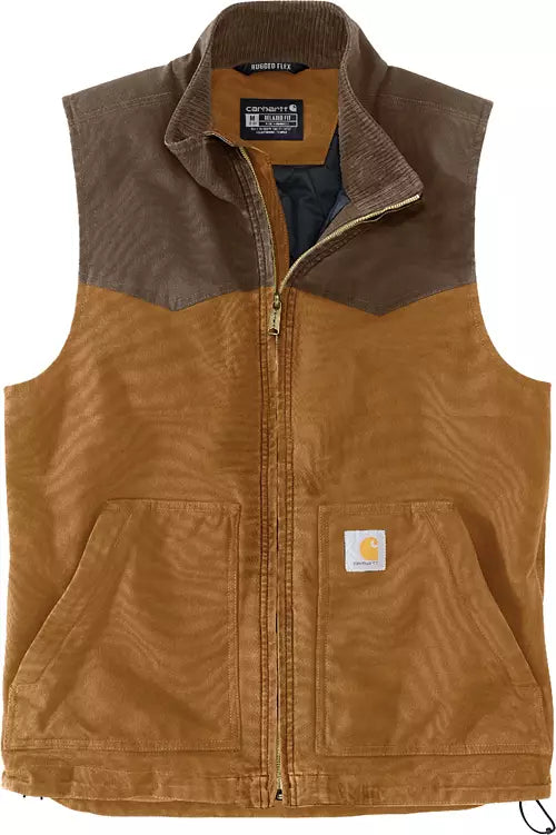 women's moto boots for punk rock fashionHansen Carhartt Relaxed Fit Duck Vest